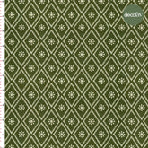 Geometric Fine Linen Effect Patterned Digital Printed Fabric